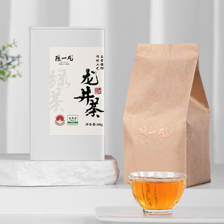 陈一凡茶叶 2024新茶明前绿茶特级龙井茶 豆香型早春头采龙井春茶杭州茶