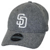 美职棒（MLB）男士灰色刺绣SanDiegoPadres团队徽标棒球帽202814 G