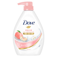 Dove 多芬 美肤系列 弹润水嫩清爽美肤沐浴露 白桃白茶香