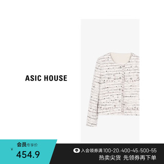 Basic House/X百家好富家千金高级感休闲百搭小香外套B0624H5A322 燕麦米 XL130-140斤