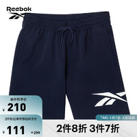 Reebok 锐步 官方男子COMM WV SHORT休闲透气舒适五分短裤GV5515 GV5516 M(175/80A)