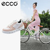 爱步（ECCO）板鞋女 冬季百搭时尚休闲女鞋 街头209713 裸粉色/白色/灰白色20971350730 