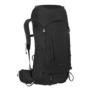 OSPREY 小鹰户外背包 新款Kestrel系列徒步登山包 旅行双肩包 38L 黑色 S/M