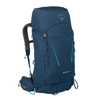 OSPREY 小鹰户外背包 新款Kestrel系列徒步登山包 旅行双肩包 48L 蓝色 S/M