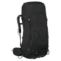 OSPREY 小鹰户外背包 新款Kestrel系列徒步登山包 旅行双肩包 68L 黑色 S/M