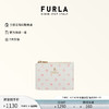 芙拉（FURLA）CAMELIA牛皮精制女士小号卡包 棉花糖白色花色