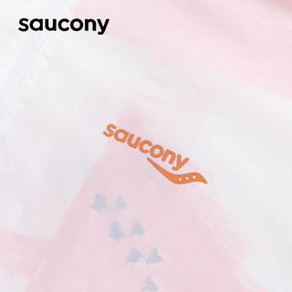 Saucony索康尼女子梭织外套跑步运动柔软休闲透气