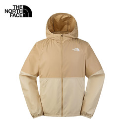 THE NORTH FACE 北面 皮肤衣男春夏户外运动防风衣轻薄防晒衣透气舒适夹克外套