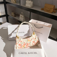 CAEISL & KCIEL时尚2024女包小众原创设计高级感花朵腋下包女手提单肩包 收藏加购赠盒