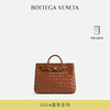                                                                                 BOTTEGA VENETA葆蝶家2024女士小号ANDIAMO手提包简约风 干邑色 均码