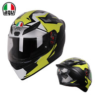 AGV意大利K1全盔摩托车头盔机车跑盔男女防雾头盔 K1 MIR 2018 M（适合54-56cm头围）