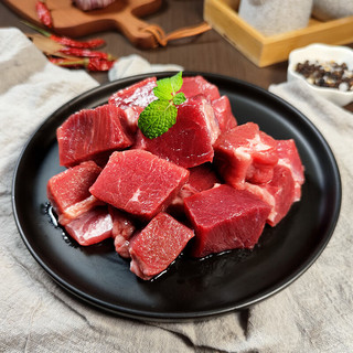 鲜京采 原切牛肉块1kg