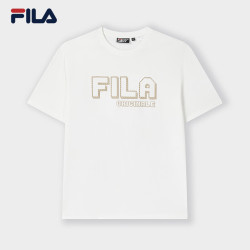 fila斐乐官方男子针织短袖衫2024夏华夫格休闲舒适运动t恤男