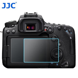 JJC 佳能EOS 80D 70D钢化膜 单反相机屏幕贴膜 显示屏高清防刮保护膜 数码液晶屏金刚玻璃硬膜配件 送肩屏膜