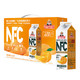 福兰农庄 100%NFC橙汁1L*4瓶