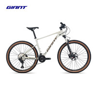 捷安特XTC 820气压避震XC竞技24速铝合金油碟成人山地自行车 消光杏子灰 27.5×18 M168-180cm