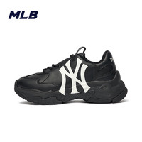 MLB 老爹鞋男女厚底增高鞋运动休闲鞋ASHC101N-50BKS 黑  36.5码37.5码