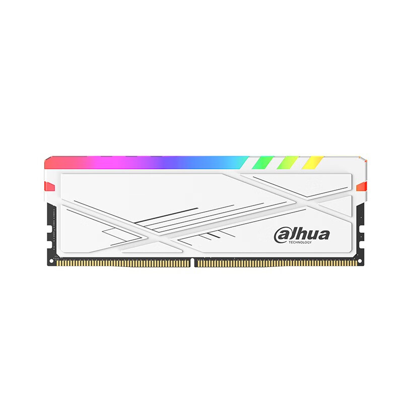 da hua 大华 C600 DDR4 3600MHz RGB 台式机内存 灯条 白色