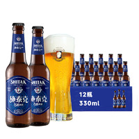 tianhu 天湖啤酒 11.5度 德式小麦 白啤酒 330*12瓶
