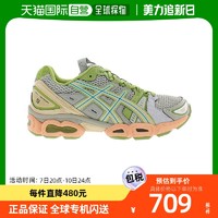 ASICS 亚瑟士 Gel-Nimbus运动鞋 灰银绿色