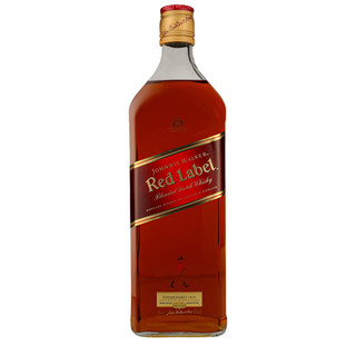 尊尼获加（JOHNNIE WALKER） 红方红牌 苏格兰 调和型威士忌 3000ml 洋酒