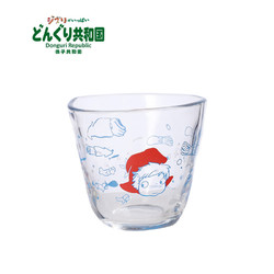 橡子共和国 官方店 宫崎骏动漫电影周边 龙猫 玻璃杯碗 吉卜力 玻璃杯 波妞 在海中