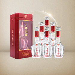 wuliangye五粮液股份五粮头曲鸿运当头52度浓香型白酒500ml6瓶整箱纯