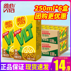 ViTa 维他 柠檬茶250ml*24盒整箱包邮柠檬味茶饮料特批价