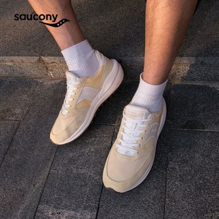 百亿补贴：saucony 索康尼 JAZZ RENEW复古休闲鞋舒适透气通勤百搭运动鞋