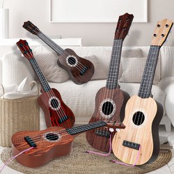 頌尼 提琴仿真可彈奏尤克里里兒童小吉他玩具女孩男孩初學者迷你版樂器