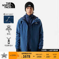 北面 预TheNorthFace北面三合一冲锋衣男户外防水保暖夹棉内胆|81RN