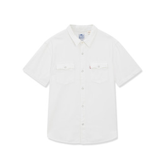 Levi's李维斯24夏季男士休闲复古宽松短袖T恤 白色 A5722-0004 XL