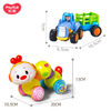 汇乐玩具婴幼儿童玩具0-1岁宝宝早教男女孩玩具 爬行小虫搭配拖拉机