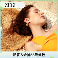 ZENGLIU ZEGL设计师盛夏甜果水果耳环女轻奢高级感耳钉人造珍珠银针耳饰品