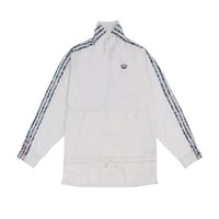 adidas ORIGINALS 女子日常半拉链梭织防风上衣宽松舒适休闲运动夹克外套