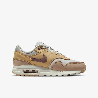 耐克（NIKE）AIR MAX 1 SE (GS)儿童运动休闲鞋 FZ5530-020 黑色 38码 