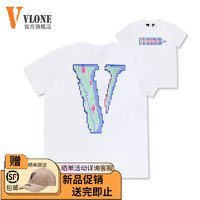 VLONE 【美版】短袖t恤男潮牌新款夏季 QG-V19白 S