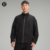 lululemon丨Twill 男士斜纹拉链外套 LM3EZPS 黑色