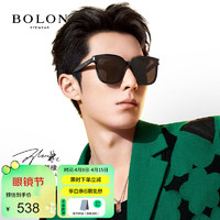 BOLON 暴龙 眼镜D形大框偏光太阳镜防紫外开车墨镜男潮 BL3131C10