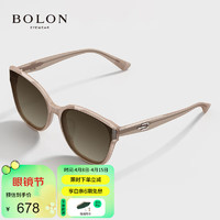 BOLON 暴龙 眼镜大框显脸小太阳镜女户外开车墨镜 BL3160A22