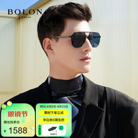 BOLON 暴龙 眼镜度数近视太阳镜墨镜 BL8105C10 1.67灰色偏光