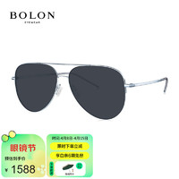 BOLON 暴龙 眼镜度数近视太阳镜墨镜 BL8087C70 1.67灰色偏光