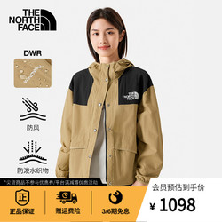 THE NORTH FACE 北面 TheNorthFace北面MOUNTAIN防风夹克女防风防泼水户外春上新|5JXO