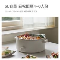 百亿补贴：olayks 欧莱克 家用电火锅多功能大容量5L