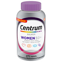 Centrum 善存 3.8焕新：Centrum 善存 海外善存银片50岁+中老年女性复合维生素矿物质 275粒