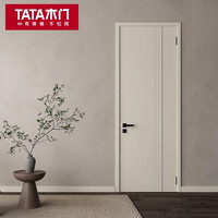 TATA木门 室内门复合油漆木门卧室门 JD007降噪门米白色