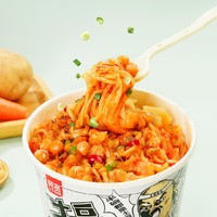 Hi A'KUAN 阿宽 土豆泥拌面 3碗装 孜然麻辣味