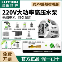 LUTIAN 绿田 雪豹洗车机220v 1600W 雪豹p4 插喷嘴版