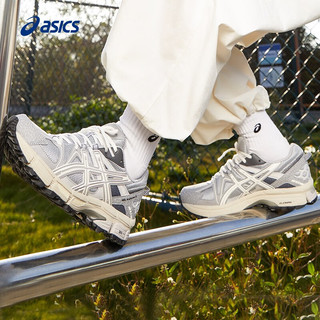 亚瑟士ASICS女鞋透气跑步鞋耐磨缓震运动鞋越野跑鞋 GEL-KAHANA 8 灰色/棕色 37