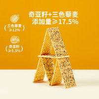 88VIP：盼盼 奇亚籽三色藜麦苏打饼干570g*1箱整箱22包早餐代餐休闲零食